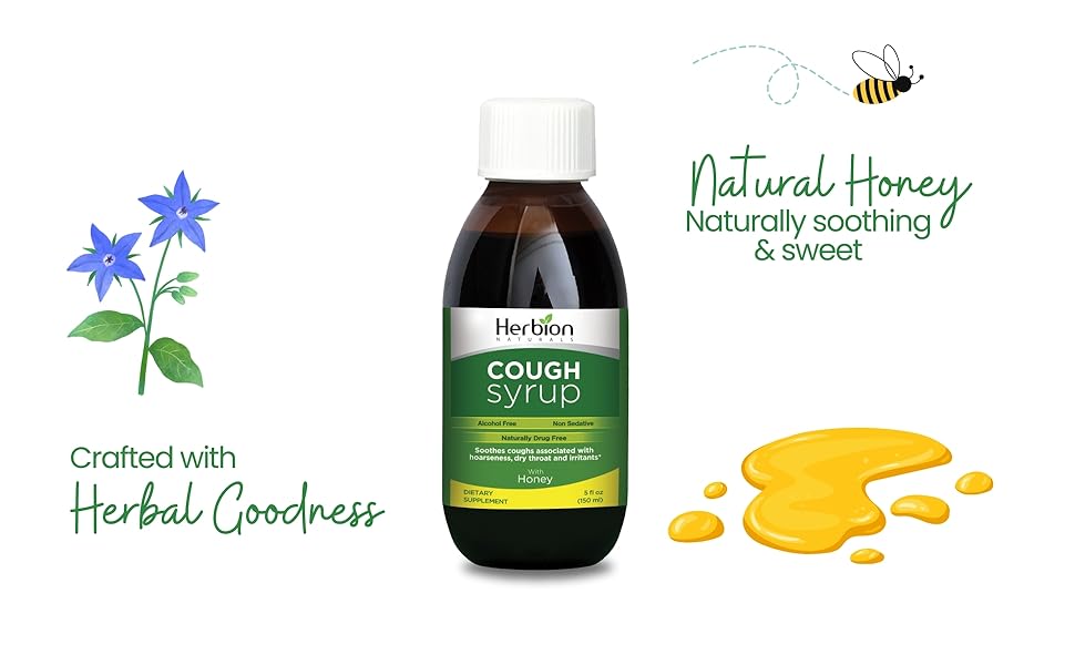 HERBION NATURALS THROAT SYRUP,KIDS,CHERRY