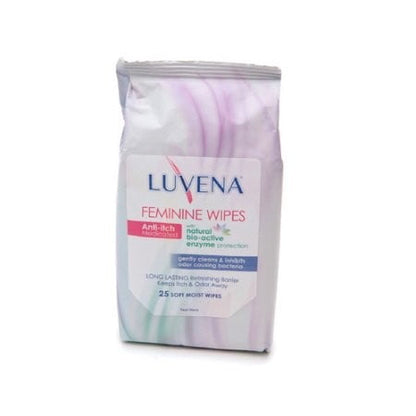 LUVENA MEDICATED WIPES ANTI-ITCH 25CT
