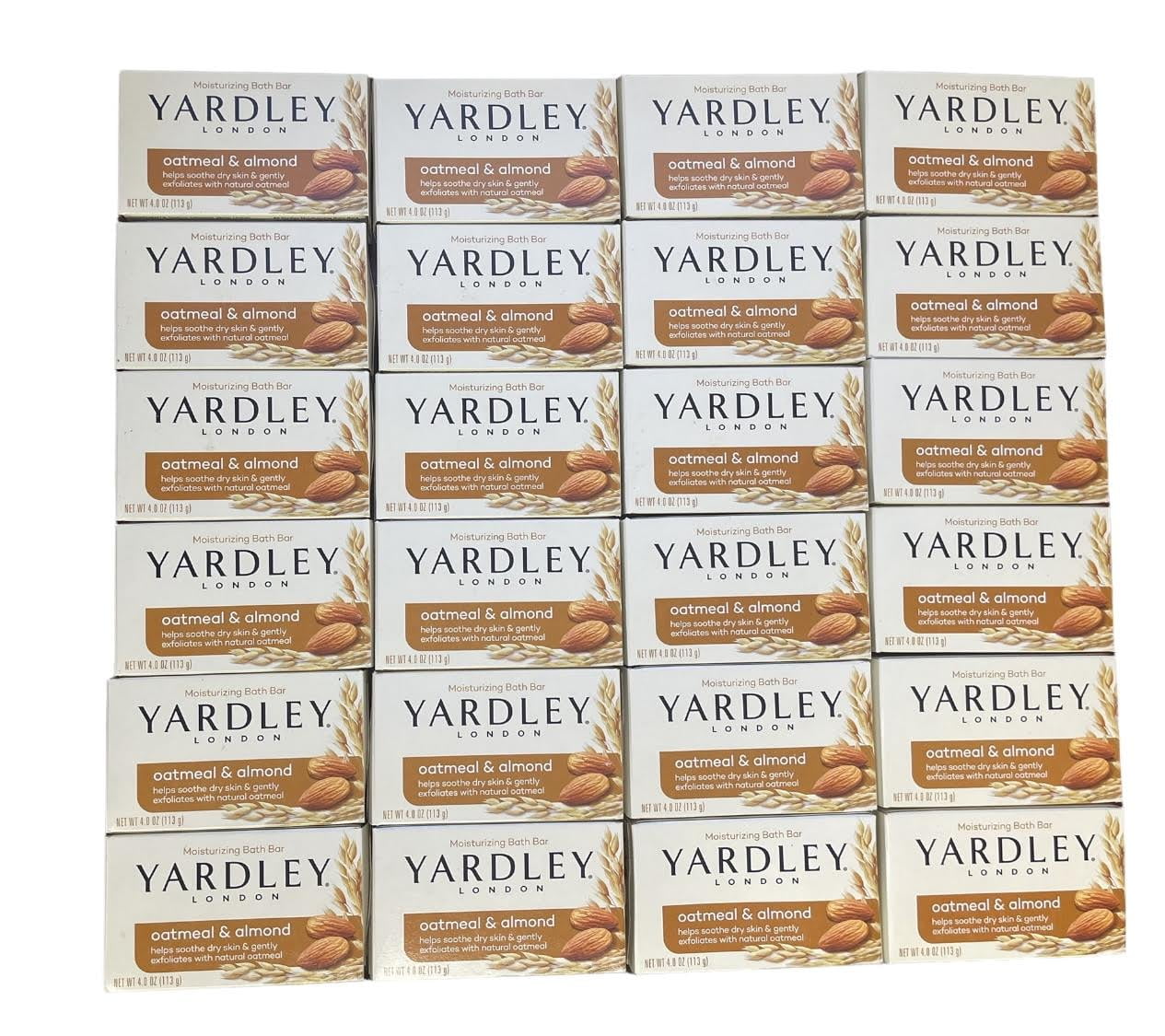 YARDLEY BAR SOAP OATMEAL ALMOND 4OZ