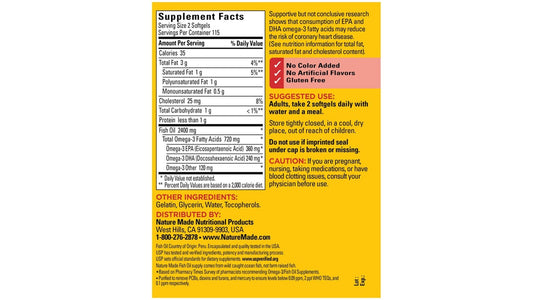SDNE FISH OIL GC 1200MG90 SFG LMN