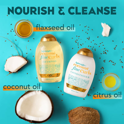 OGX COCONUT CURLS SHAMPOO 19.5Z