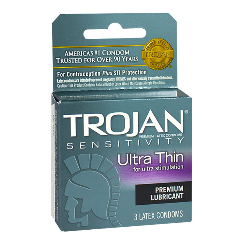 TROJAN ULTRA THIN CM 12 PREMIUM