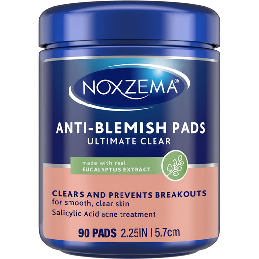 Noxzema Ult-Clear Anti-Blemish Pads 90 Count