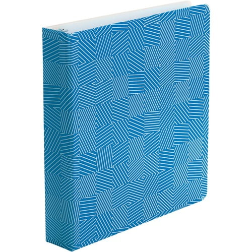 Oxford 1" Round Ring View Binder - Peacock Assortment