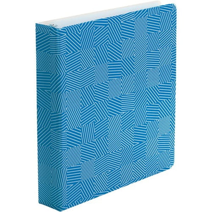 Oxford 1" Round Ring View Binder - Peacock Assortment
