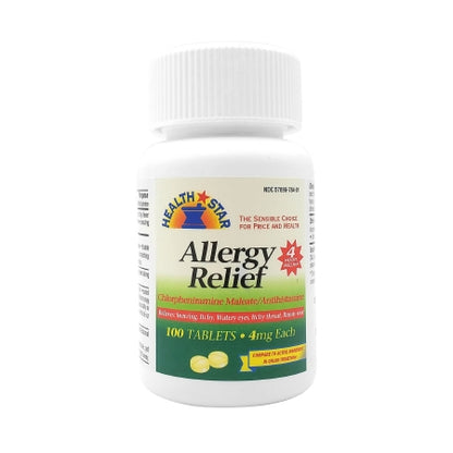 ALLERGY 4 MG TAB 100 UD