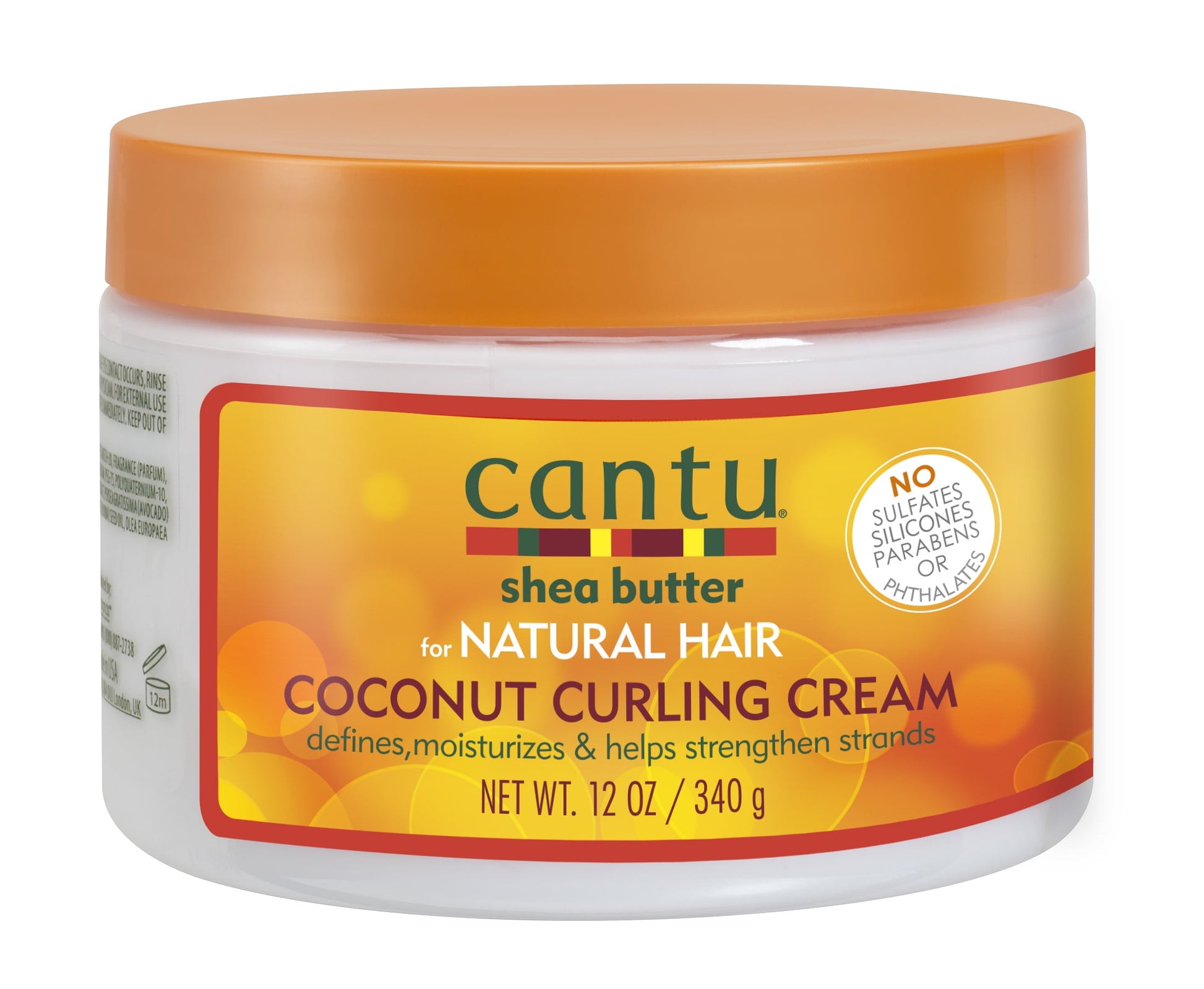 Cantu Shea Butter Coconut Curling Cream, 12 oz