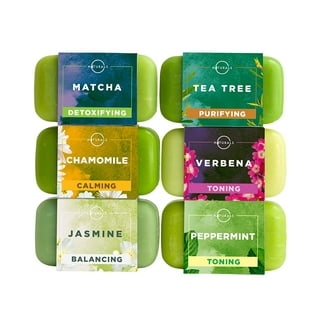 S/M OLIVE&GRN TEA RW SHEA SOAP8
