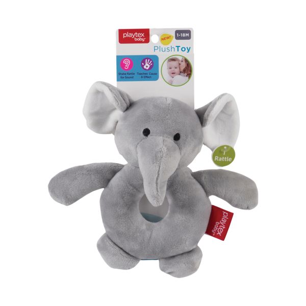 Playtex Baby Binky 0-6 Months 2 Pack Elephant and Tiger