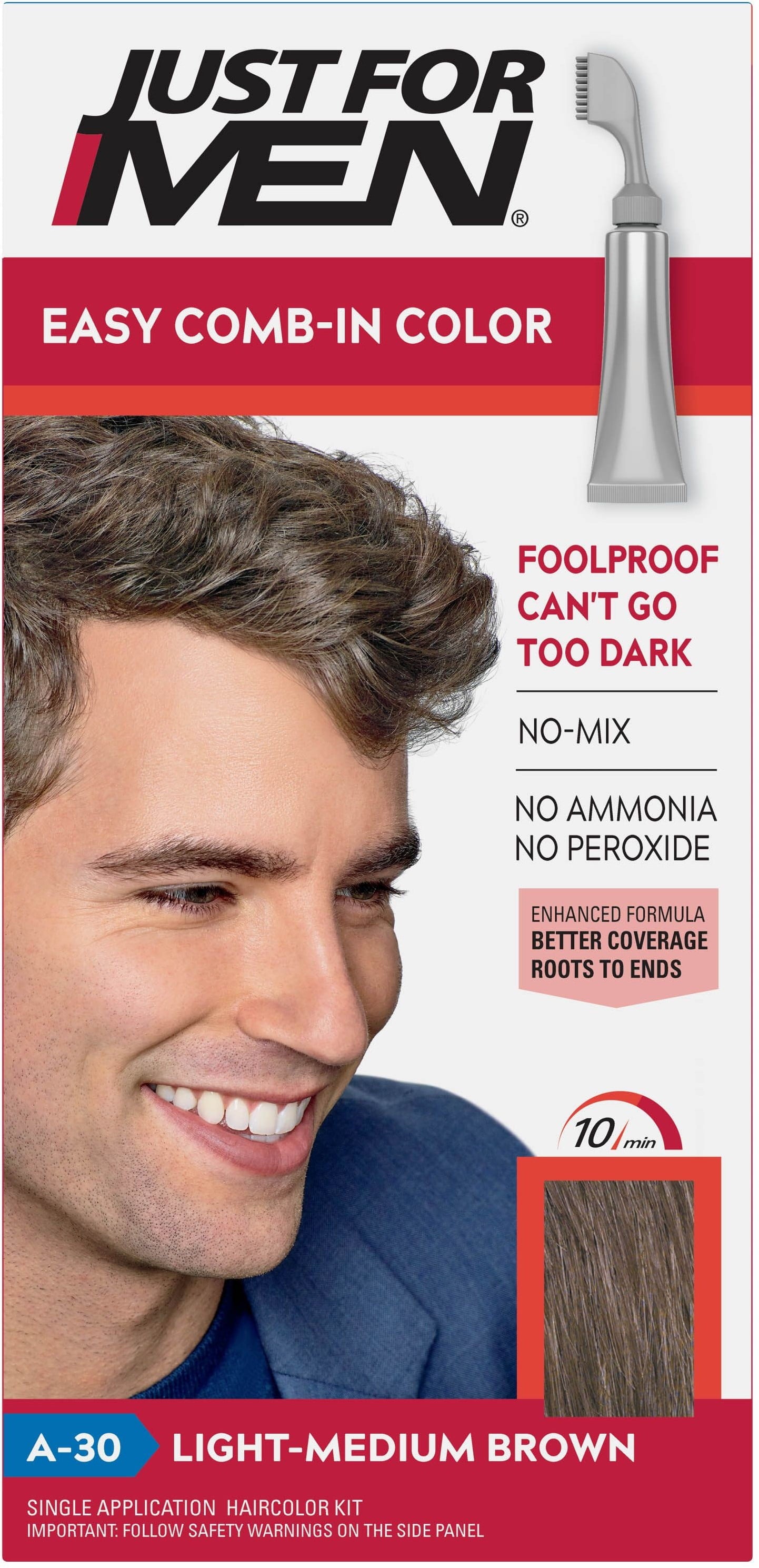JUST FOR MEN AUTOSTOP LIGHT BROWN