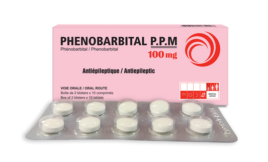 PHENOBARBITAL TB 97.2MG 100    C4