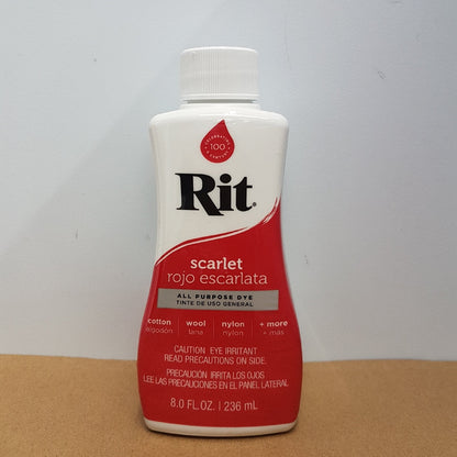Rit Dye Liquid Scarlet 8oz