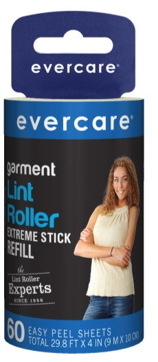 Evercare Lint Roller Extreme Stick Refill 60 Sheets
