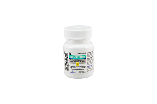QUETIAPINE FUM TB 25MG 1000