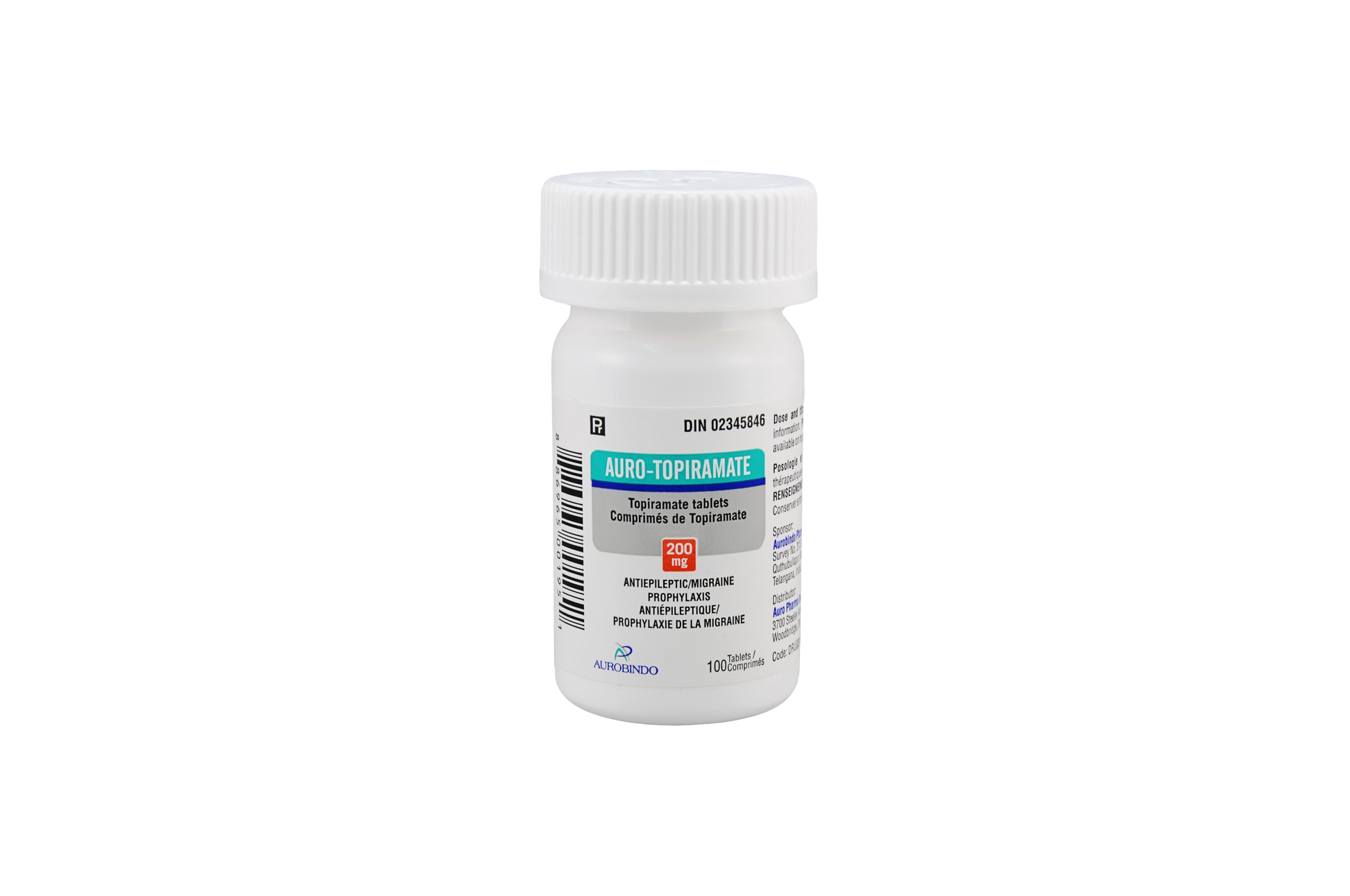 TOPIRAMATE CP 200MG 30 ER 1/D