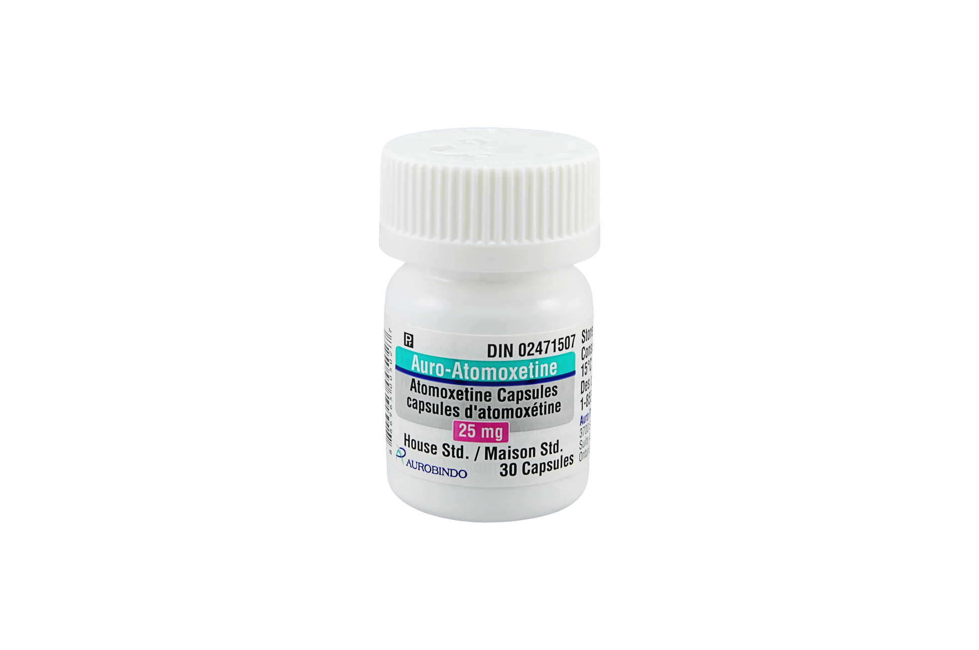 ATOMOXETINE HCL CP 25MG 30