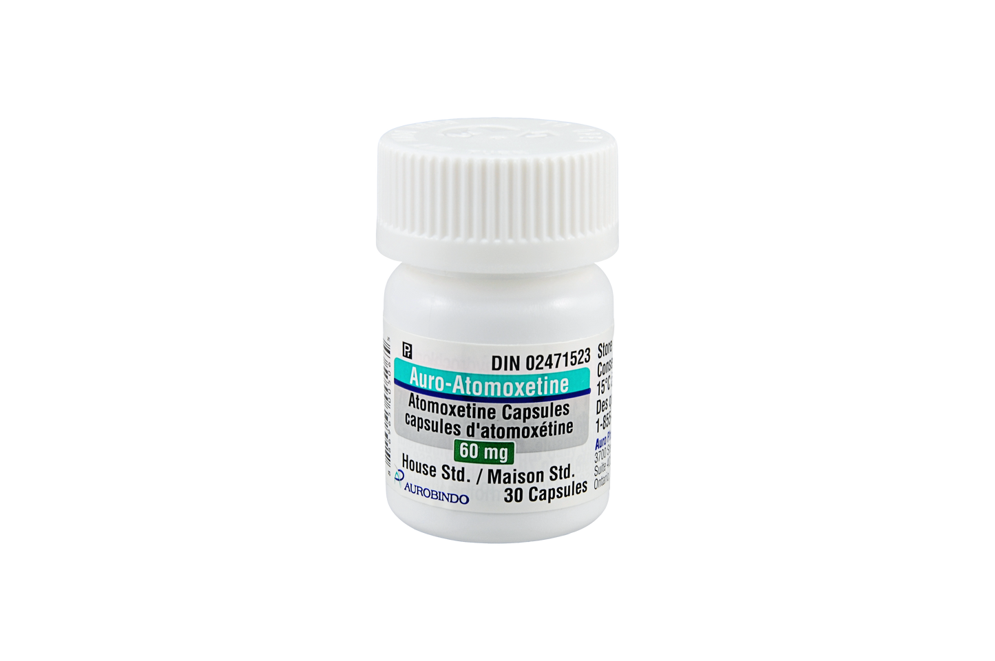 ATOMOXETINE HCL CP 60MG 30