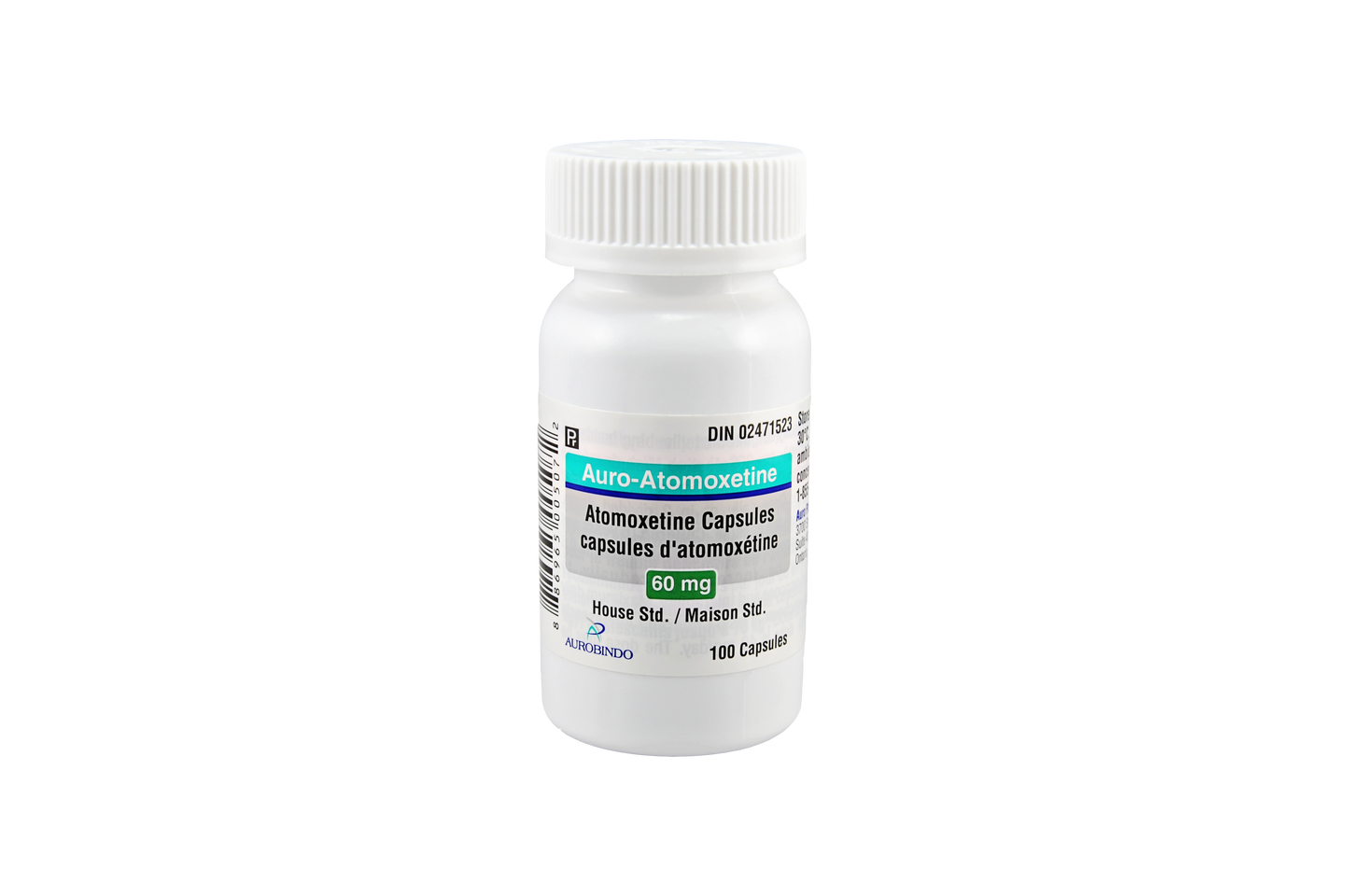 ATOMOXETINE HCL CP 60MG 30