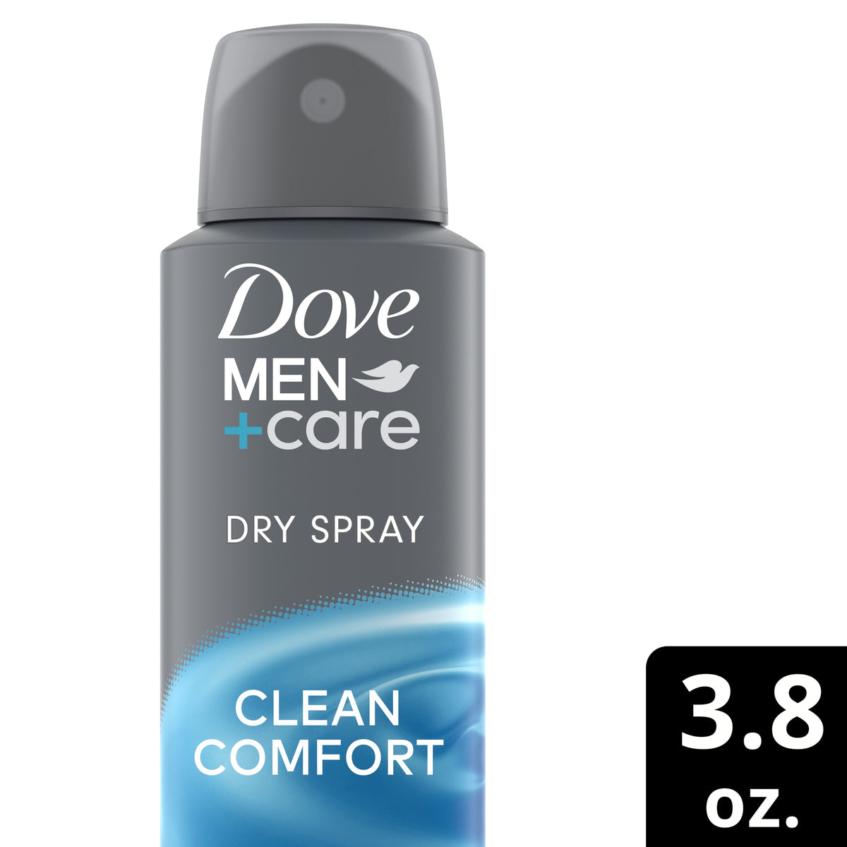 Dove Deodorant 3.8oz Dry Spray Men+Care Clean Comfort Twin Pk