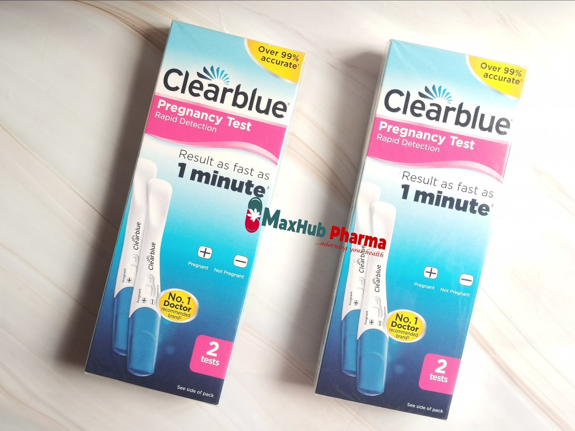 Clearblue Pregnancy Test Rapid Detection 2 Tests