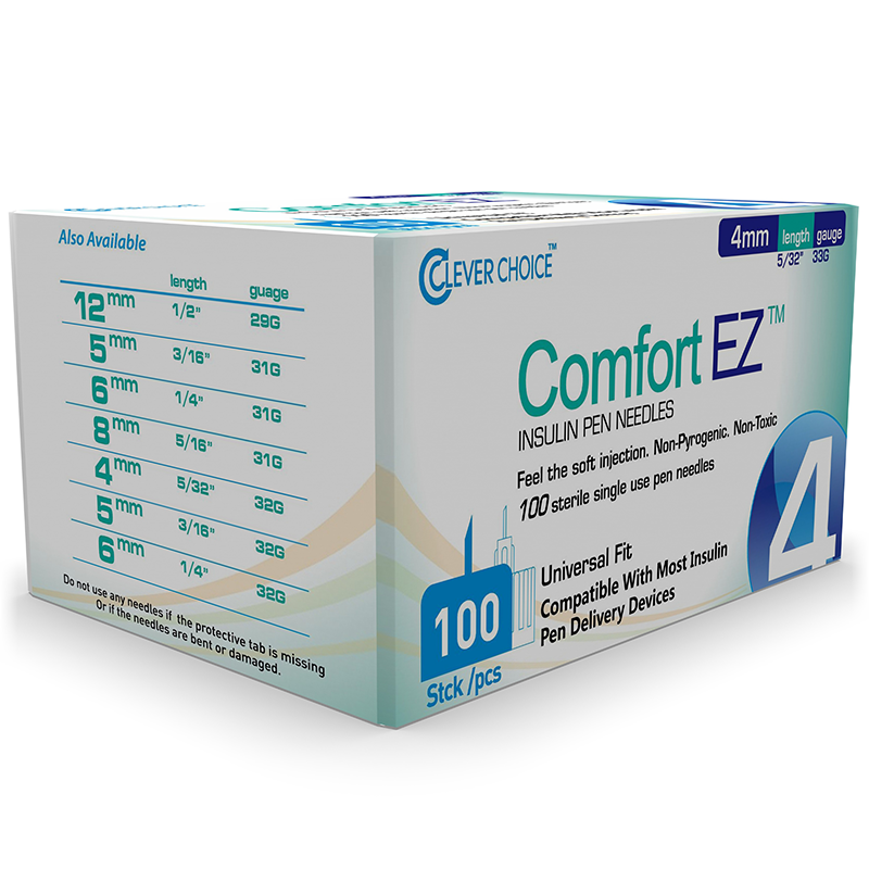 COMFORT TOUCH 5 MM INS PEN NDL 33G 100
