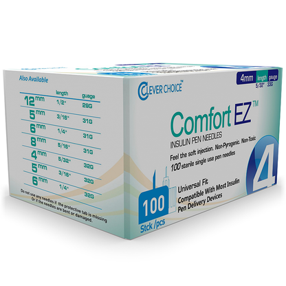 COMFORT TOUCH 5 MM INS PEN NDL 33G 100