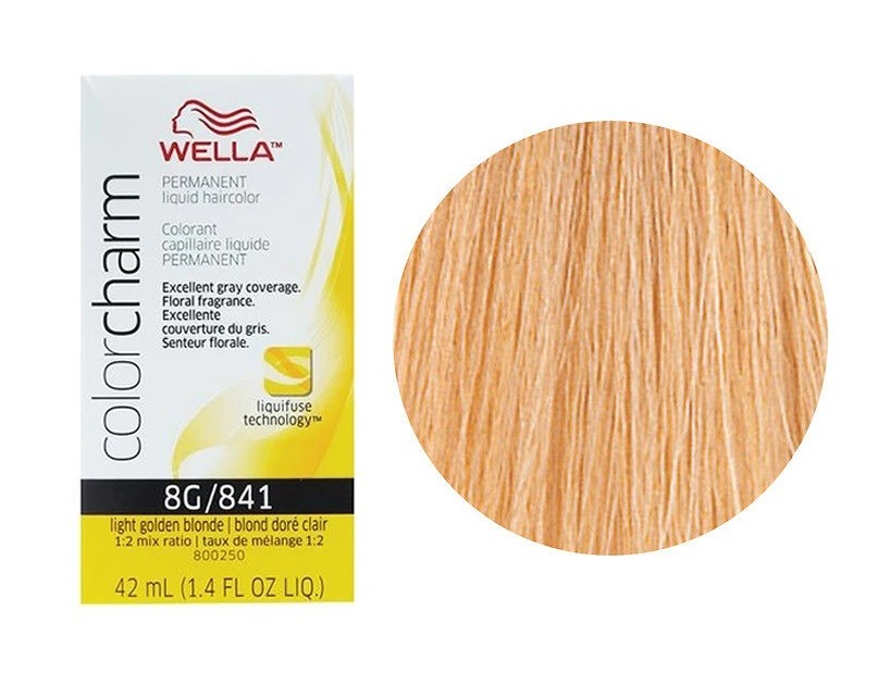 Wella Color Charm Liquid 8G/0841 Light Golden Blonde