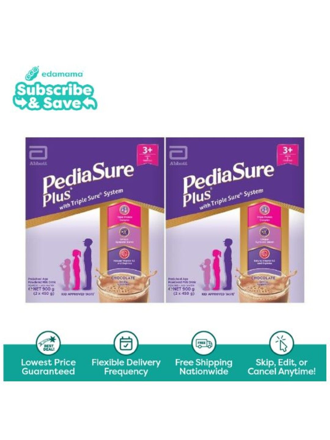 PEDIASURE SDK LQ 4X6X237ML STB