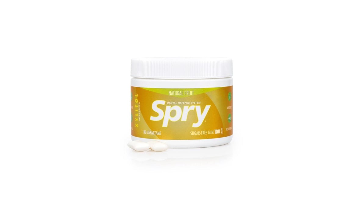 SPRY CHEWING GUM FRUIT