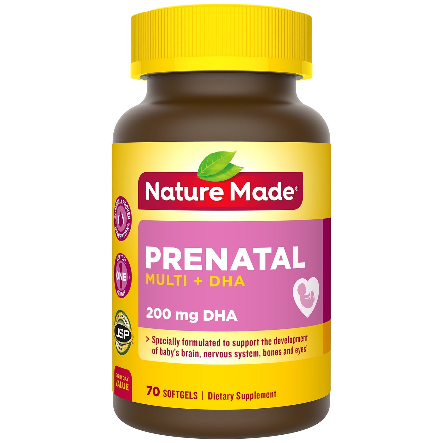 SD PRENATAL MULTI+ DHA CW 60 GMM