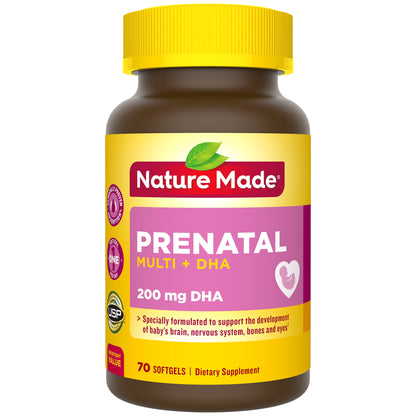 SD PRENATAL MULTI+ DHA CW 60 GMM