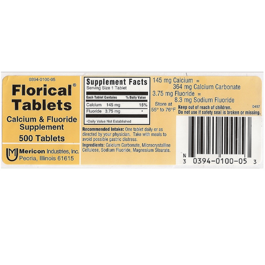 FLORICAL CP 8.3-364MG 500