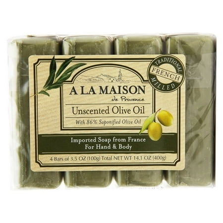 A LA MAISON BAR SOAP,VALUE PK,OAT MLK