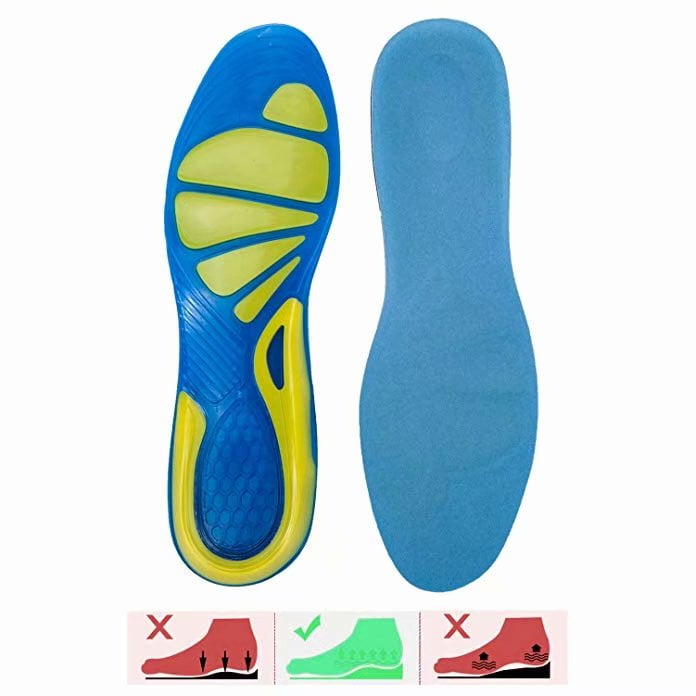 LDR DUAL GEL INSOLES PD 2EA WMN
