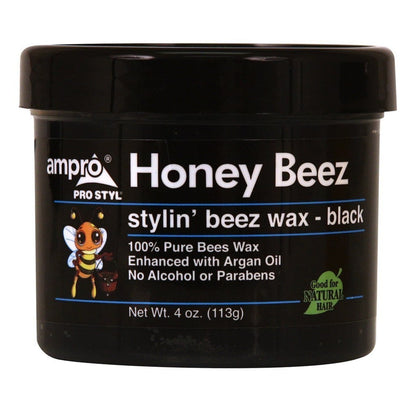 AMPRO HONEY BEEZ WAX BLACK  4z