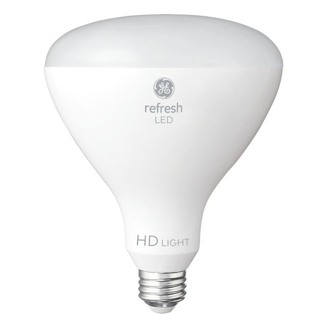 GE Lighting Refresh HD LED 65 Watt Replacement, Daylight, BR30 Indoor Floodlight Bulbs, 2 Pack