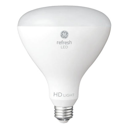 GE Lighting Refresh HD LED 65 Watt Replacement, Daylight, BR30 Indoor Floodlight Bulbs, 2 Pack