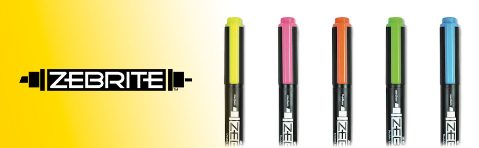 Zebra Zebrite Double-Ended Highlighter, Orange