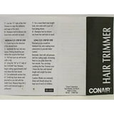 CONAIR Styling Essentials Trim & Shape Hair Trimmer