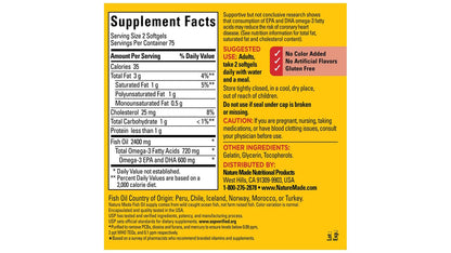 NB FISH OIL GC 1200MG 120 RRL SFG