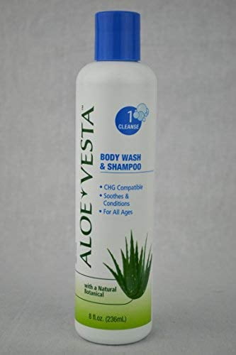 ALOE VESTA 2IN1 B/WSH SHM 8 OZ