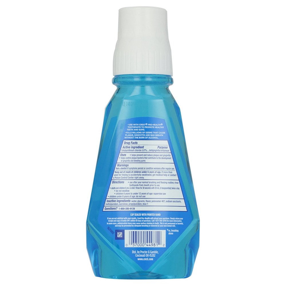 Crest Pro-Health Mouthwash - Clean Mint, 1.2 oz