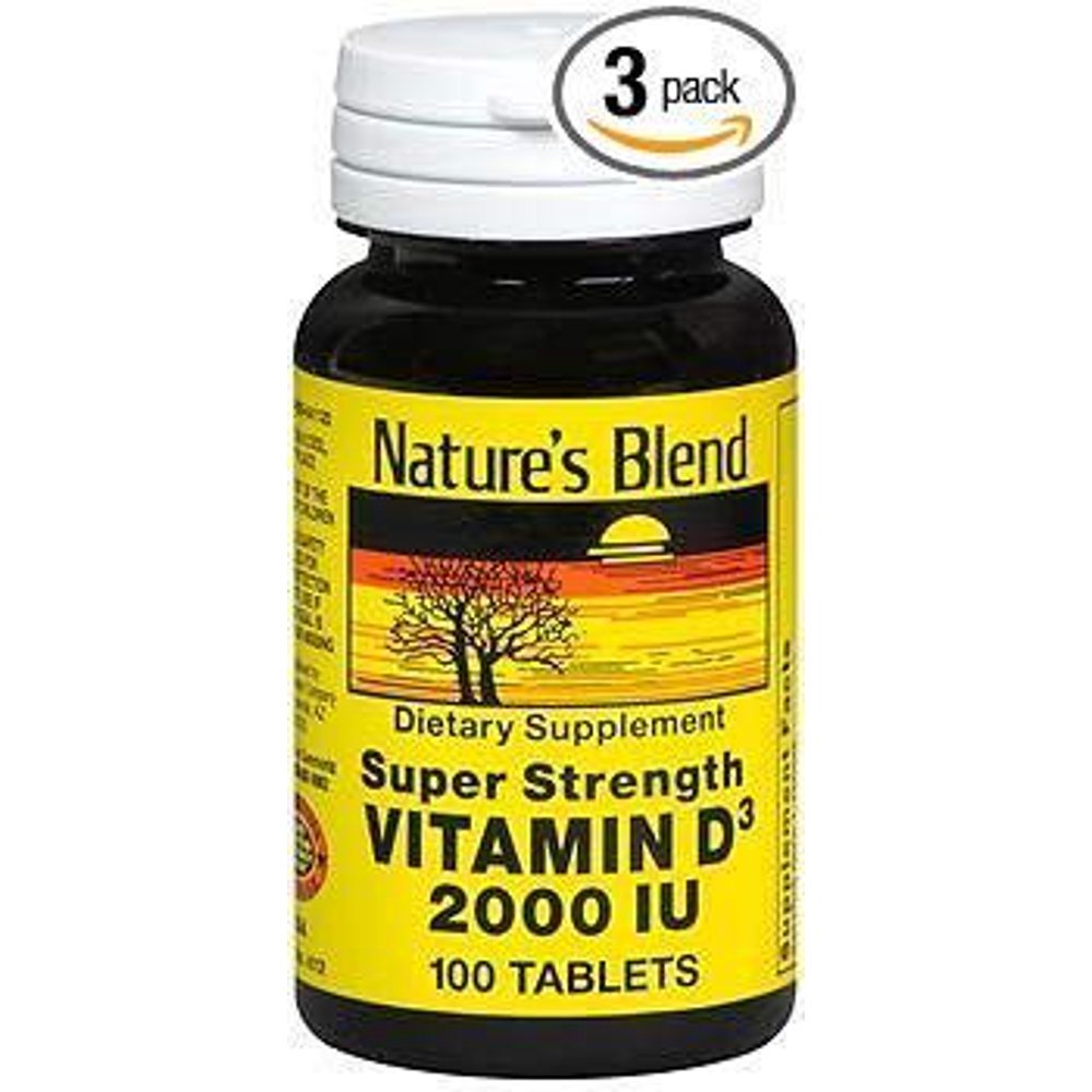 VITAMIN D3 5000 IU SGC 100CT NAT BLEND