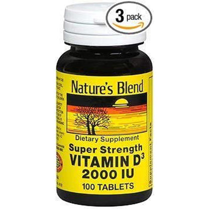 VITAMIN D3 5000 IU SGC 100CT NAT BLEND
