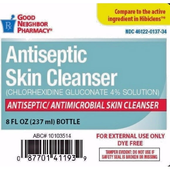 CHLORHEXIDINE GLUCONATE 4% SOL 8 OZ