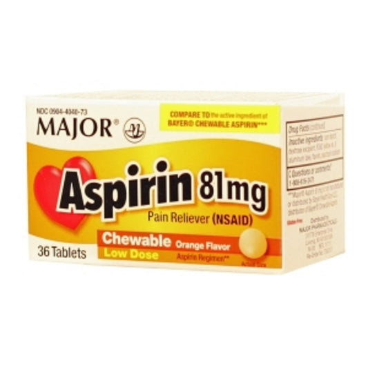 ASPIRIN 81 MG TAB 1000