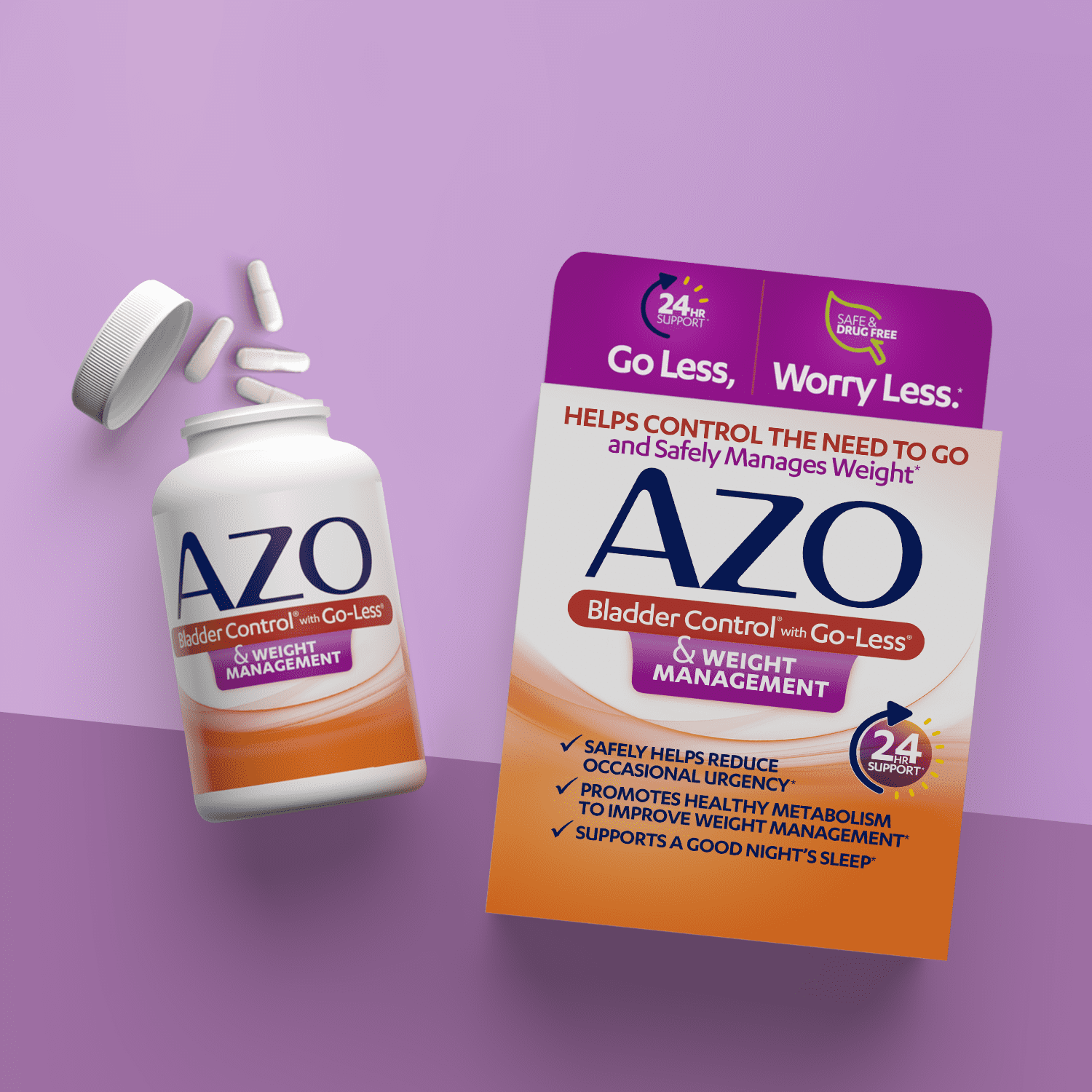 AZO BLADDR CTRL/WEIGHT MGMT 48