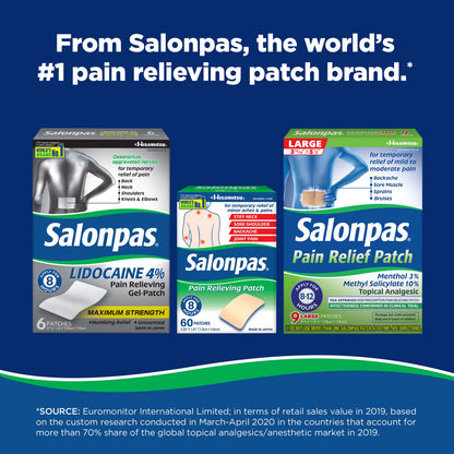 SALONPAS PAIN RELIEVING AP 4% 7