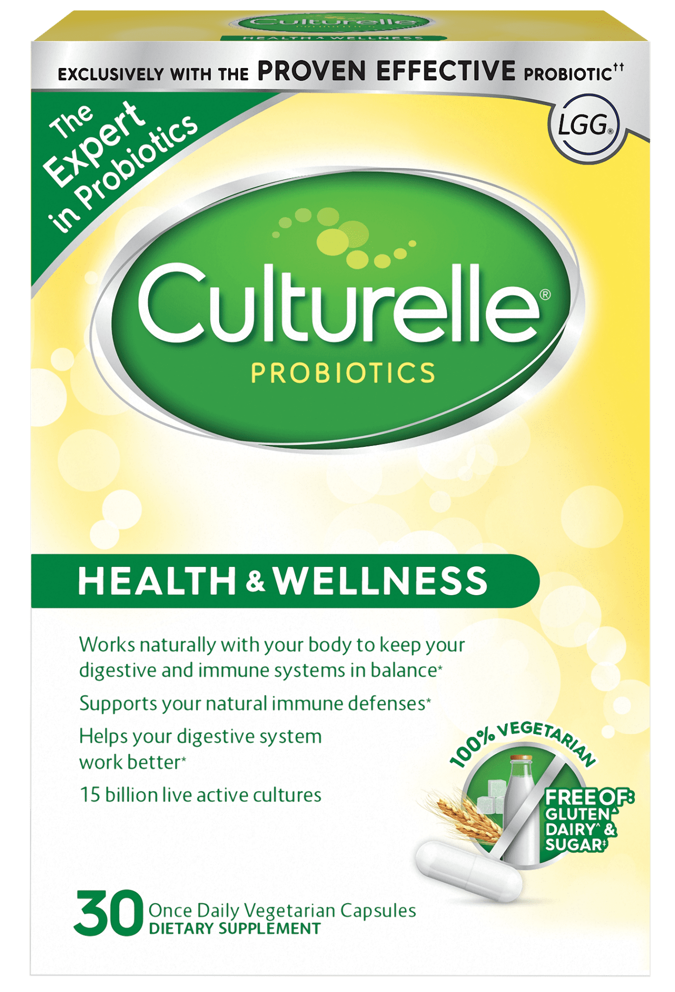 CULTURELLE HEALTH & WELLNESS CAP 30CT