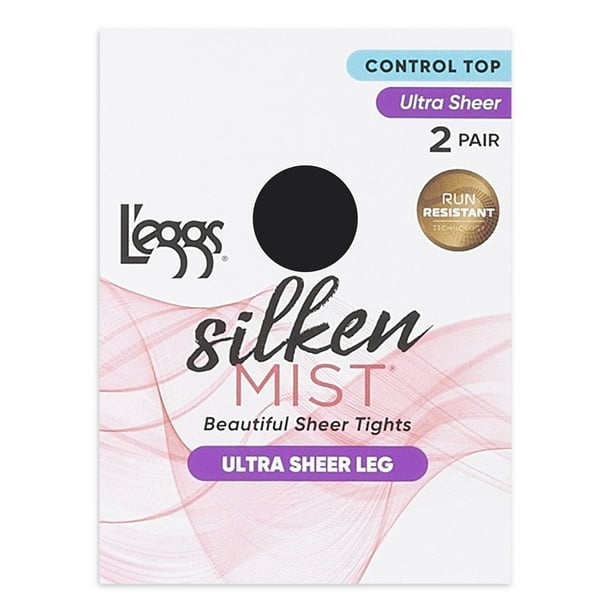 L'eggs Silken Mist Silky Sheer Control Top Sheer Toe - Sun Beige, Size B